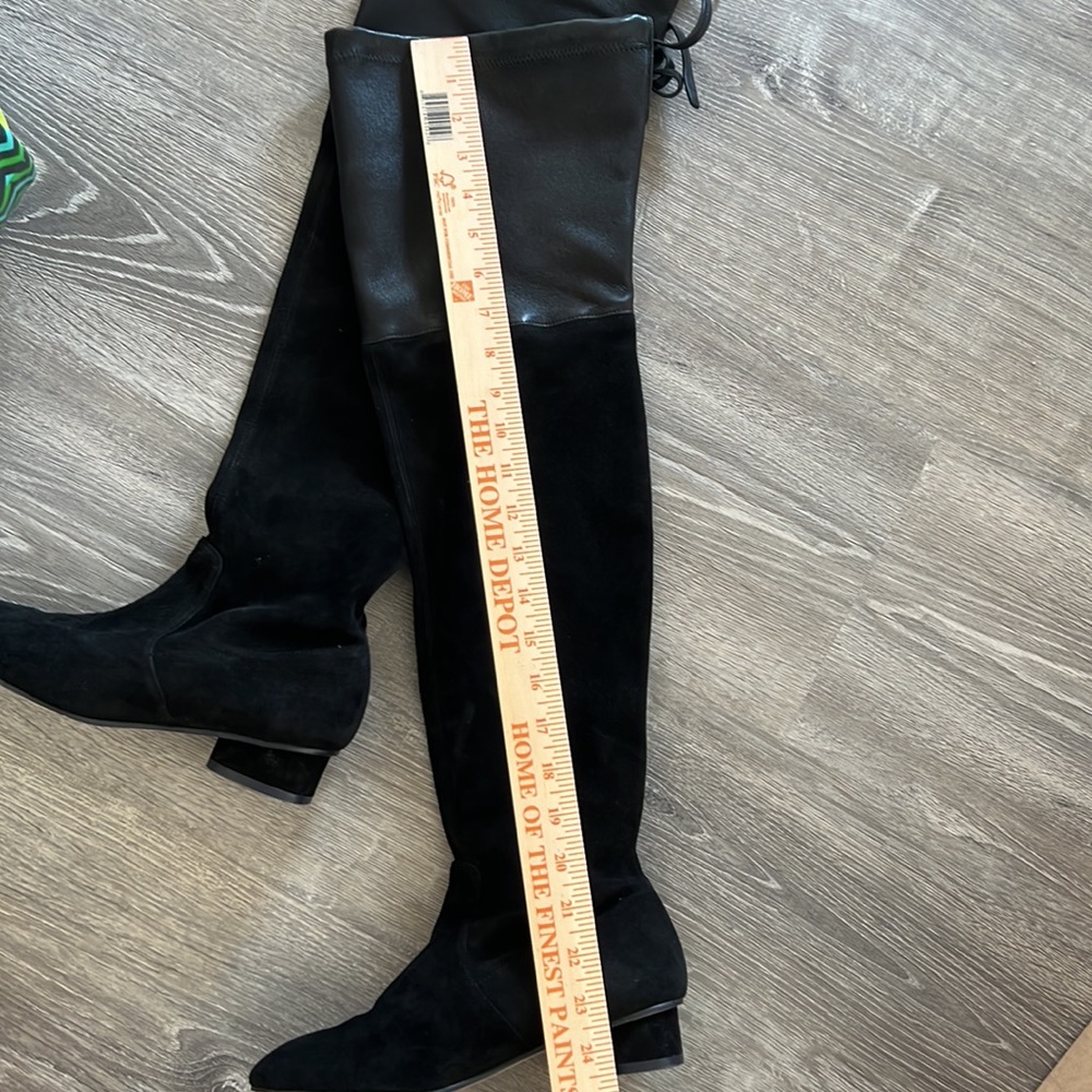 Stuart Weitzman Over The Knee Boot Size 37 - image 6